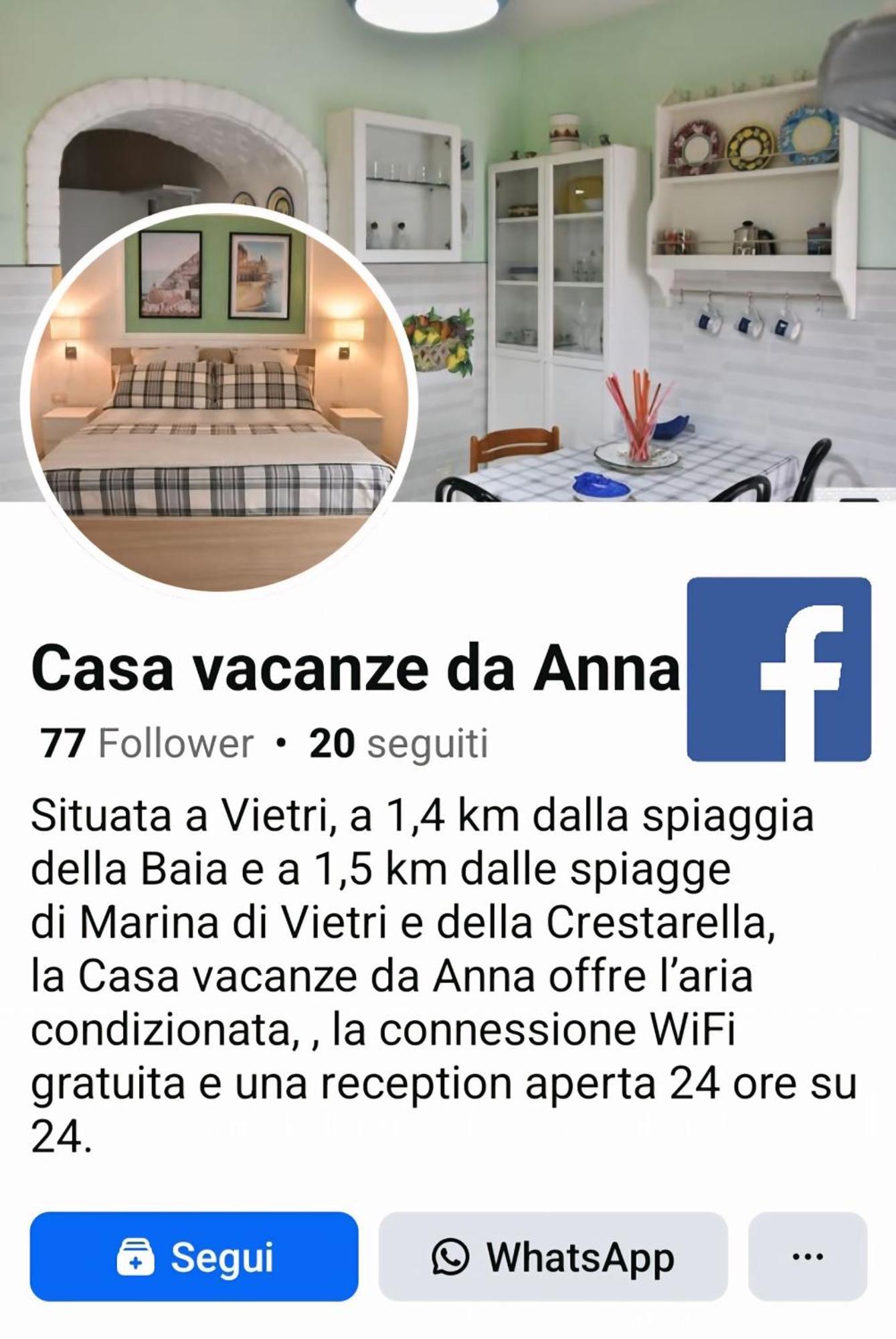 Casa Vacanze Da Anna Vietri 外观 照片